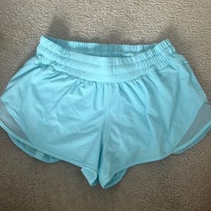 Lululemon bright blue shorts!! Size 2!  Great condition!